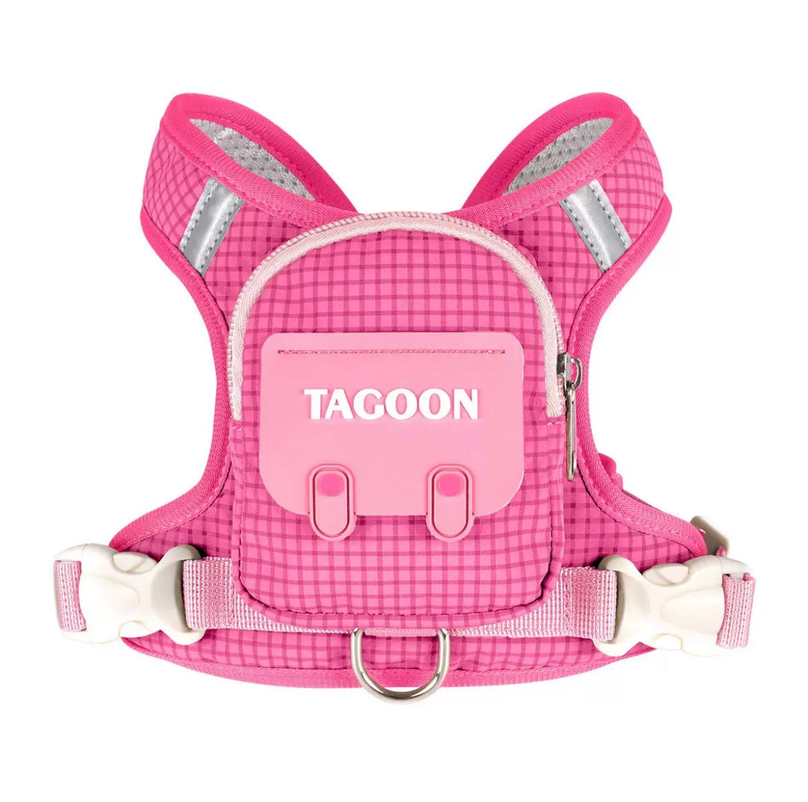 Cute Mini Backpack Pet Harness & Leash Set | No-Pull Escape-Proof Vest with Treat Pouch