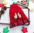 Cozy Christmas Knit Pet Sweater & Dress | Festive Holiday Dog & Cat Apparel